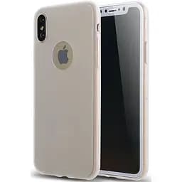 Чохол-накладка Toto Matte colorful TPU case iPhone X Transparent