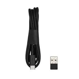 HP Клавіатура мембранна 720 Multi-Device Rechargeable, 109key, WL/BT, EN/UK, чорний - мініатюра 7