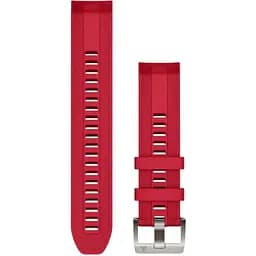 Ремешок для Garmin Marq Gen2 QuickFit 22 Silicone Strap Plasma Red