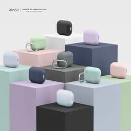 Чохол Elago Silicone Hang Case Lovely Pink для AirPods Pro 2nd Gen рожевий (EAPP2SC-HANG-LPK) - мініатюра 5