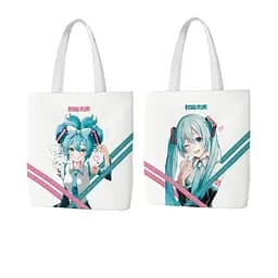 Шопер эко-сумка Вокалоид Хацуне Мику Vocaloid Hatsune Miku 36 см двухсторонний