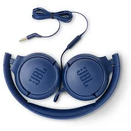 Навушники з мікрофоном JBL T500 Blue (JBLT500BLU) - мініатюра 7