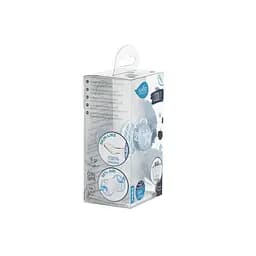 Пустушка Nuvita 7064 Air55 Cool ортодонтична 0m+ зірка блакитна NV7064BS - мініатюра 4