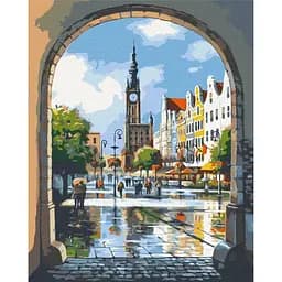 Картина по номерам на підрамнику Brushme Міська арка
