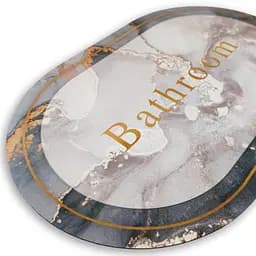 Вологопоглинаючий килимок Sticker Wall мармур Bathroom 40x60CMx3MM (D) SW-00001569