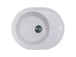 Кухонна мийка Adamant Ovum 615x495x200 білий 000008380, Білий