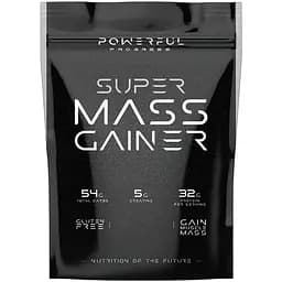 Гейнер Super Mass Gainer, 4 кг Морозиво Powerful Progress fit0024703