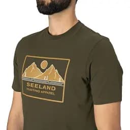 Футболка Seeland Kestrel T-shirt XL Коричневий - мініатюра 3