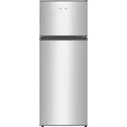 Холодильник Edler ED-118RM, Inox, двокамерний, загальний об'єм 106L, корисний об'єм 84L/22L механічне керування, суперзаморожування, A+, 118,3x44,4x45,5см