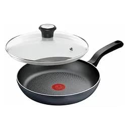Сковорода Tefal So'' Light 26 см, алюміній, бакеліт, скло, чорний (H0560542_SET) - мініатюра 2