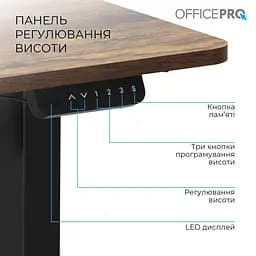 Геймерський стіл OfficePro ODE1470DW (ODE1470DW) - мініатюра 6