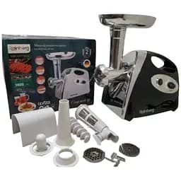 Електрична м'ясорубка  з насадками для соку Rainberg 675 