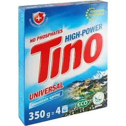 Пральний порошок Tino High-Power Mountain Spring універсальний 350 г - мініатюра 2