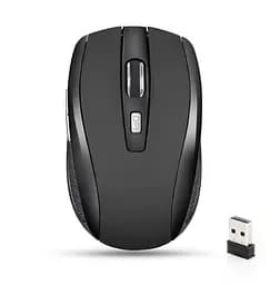 Бездротова мишка Silent Mouse 2.4G чорна 