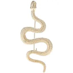 Брошь Змея женская брошь-булавка