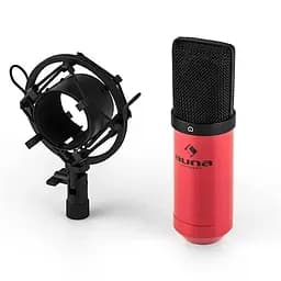 Конденсаторний USB-мікрофон Auna MIC-900WH-LED, 16 біт/48 кГц, 32 дБ (10030363) - мініатюра 3