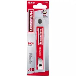 Леза сегментовані Haisser SК4 18х100 мм 10 шт. (23500)