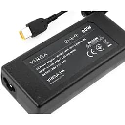Блок живлення до ноутбуку Vinga Lenovo 90W 20V 4.5A square (VPA-2045-LNSQ01-101) - мініатюра 3