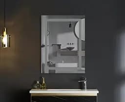 Дзеркало Mixxus TALL MR08-80x60-REVERSE з LED Touch, Anti-fog, димером, регулюванням яскравості (MI6659) - мініатюра 3
