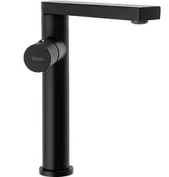 Змішувач для умивальника Rea Tap високий black REA-B2009 Чорний матовий