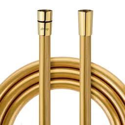 Шланг для душа 175 см Drop SH-H175-GLD-P силиконовый - Двойной Анти-Твист, золотой