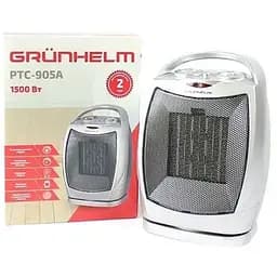 Тепловентилятор Grunhelm PTC-905А обігрівач дуйчик підлоговий 1500 Вт сріблястий - мініатюра 2