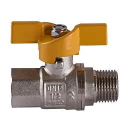 Кран кульовий прямий Selba 1/2″ ЗВ ЖБ SL1508