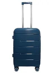 Валіза мала S+ з поліпропілену Milano bag 0305 52л Морська хвиля