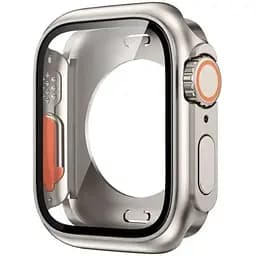 Захисний чохол із захисним склом Choice 3 для Apple Watch 44 мм у стилі Ultra Titanium