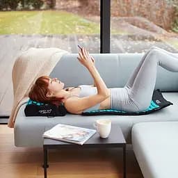 Килимок акупунктурний 4FIZJO Eco Mat XL Аплікатор Кузнєцова з подушкою 110 x 42 см 4FJ0384 Black/Blue (P-5907739313874) - мініатюра 5