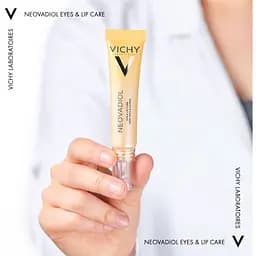 Мультикоригуючий засіб Vichy Neovadiol для розгладження зморшок та інтенсивного живлення шкіри навколо очей та губ 15 мл - мініатюра 7
