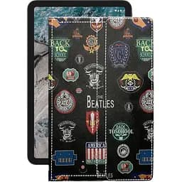 Чохол StatusCASE з екошкіри для планшету Nokia T20 Бітлз