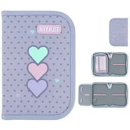 Пенал Kite 1 від., 1 відв., без наповнення 621 Lovely