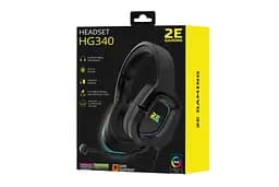 Гарнітура ігрова 2E Gaming HG340 RGB USB 7.1 Black (2E-HG340BK-7.1) - мініатюра 2