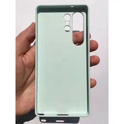 Оригінальний протиударний силіконовий чохол Samsung Silicone Case для Galaxy S25 Ultra Mint EF-PS938CMEGWW - мініатюра 3