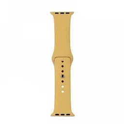 Ремінець Silicone Apple Watch 42/44/45/46/49 mm Nut - мініатюра 2