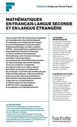 Mathematiques en francais langue seconde ou en langue etrangere