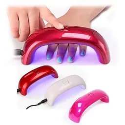 LED лампа для сушіння гель-лаку, білий - мініатюра 2