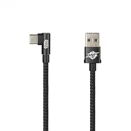 Кабель Baseus MVP Elbow Cable USB to Type-C L Shape 2A 1m CATMVP-A01 Black
