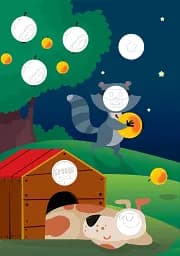 Книга-гра з наклейками. Сад і город - мініатюра 2