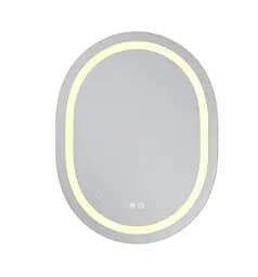 Дзеркало Mixxus Premium ELLIPSE MV05-80x60-REVERSE (LED Touch, Anti-fog (3-6,5kK)) (MP6642) - мініатюра 4