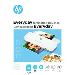 Пленка для ламинирования HP Everyday Laminating Pouches, A5, 80 Mic, 154 x 216, 25 pcs