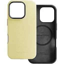 Чехол-накладка Native Union Active Case Lemon для iPhone 16 Pro (ACTCSE-LMO-NP24P)