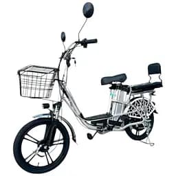 Электровелосипед Minako U18" 600W 60V 26Ah + сиденье/багажник серый