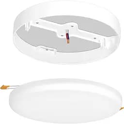 Рамка накладного монтажу безрамкового круглого світильника Videx (VL-DLFR-33SF) 