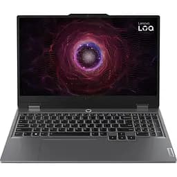 Ноутбук Lenovo 15.6 LOQ 15ARP9 1920x1080 IPS/Ryzen 5 7235HS/16GB/512SSD/RTX 4050 6GB/DOS/Gray (83JC00N7PB)