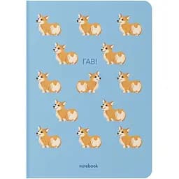 Блокнот Orner Гав! Коргі синій