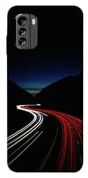 Чохол Demsky Червоно-біла дорога для Nokia G60