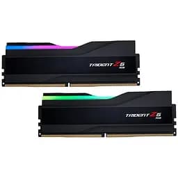 Модуль пам'яті для комп'ютера DDR5 32GB (2x16GB) 6400 Trident Z5 RGB Black G.Skill (F5-6400J3239G16GX2-TZ5RK)