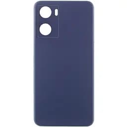 Чохол Silicone Cover Lakshmi Full Camera (AAA) для Oppo A57s / A77s Темно-синій / Midnight blue